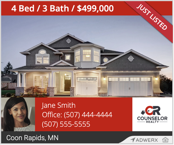 Ads for listings
